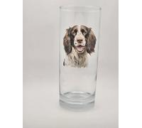 Springer Spaniel Dog Breed Glass Tumbler. Drinking Glass