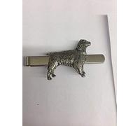 Springer Spaniel PP-D11 Dog English Pewter emblem on a Tie Clip (slide)