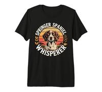 Springer Spaniel Whisperer Dog Owner Bird Dog Premium T-Shirt