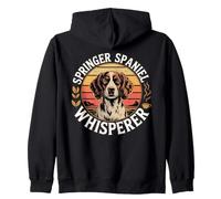 Springer Spaniel Whisperer Dog Owner Bird Dog Zip Hoodie