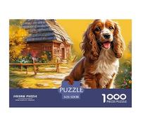Springer SpanielEpic 1000-Piece Jigsaw Puzzles for Adults The Pinnacle of Impossible, Hard, Difficult Challenging Puzzle Educational Games - These Represent The Apex Gift Jigsaw Puzzles for Adults An