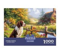 Springer SpanielEpic 1000-Piece Jigsaw Puzzles for Adults The Pinnacle of Impossible, Hard, Difficult Challenging Puzzle Educational Games - These Represent The Apex Gift Jigsaw Puzzles for Adults An