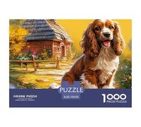 Springer SpanielEpic 1000-Piece Jigsaw Puzzles for Adults The Pinnacle of Impossible, Hard, Difficult Challenging Puzzle Educational Games - These Represent The Apex Gift Jigsaw Puzzles for Adults An