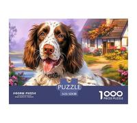 Springer SpanielGargantuan Jigsaw Puzzles for Adults Comprising 1000 Advanced And Ruthlessly Difficult Challenging Puzzle Game Pieces - Forged to Be An Heirloom-Quality Gift Jigsaw Puzzles for Adults