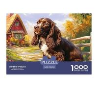 Springer SpanielGargantuan Jigsaw Puzzles for Adults Comprising 1000 Advanced And Ruthlessly Difficult Challenging Puzzle Game Pieces - Forged to Be An Heirloom-Quality Gift Jigsaw Puzzles for Adults