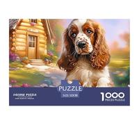 Springer SpanielOverwhelming 1000-Piece Jigsaw Puzzles for Adults A Crusade Through Impossible, Hard, And Difficult Challenging Puzzle Games - The Most Prestigious Gift for Adult And Teenage Conquero