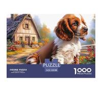 Springer SpanielSophisticated 1000-Piece Jigsaw Puzzles for Adults Comprised of 1000 Individually Challenging Puzzle Game Pieces - Conceived As An Exceptional Gift Jigsaw Puzzles for Adults And Kids