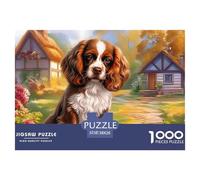 Springer SpanielSuperior 1000-Piece Jigsaw Puzzles for Adults Delivering A Series of Challenging Educational Games - Positioned As The Ideal Educational Gift Jigsaw Puzzles for Adults And Kids Age 12
