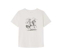 SPRINGFIELD Frqs Women's Boho T-Shirt, Sepia, M