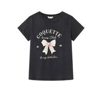 SPRINGFIELD Frqs Women's Coquette T-Shirt, Charcoal Grey, M