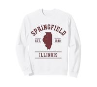 Springfield Illinois Est 1840 Vintage Sweatshirt
