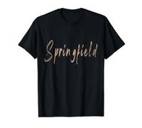 Springfield Illinois Vintage Elegant Design Value Graphic T-Shirt