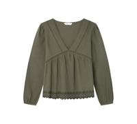 SPRINGFIELD Women's 5.t.a.Blusa Bordado Apuesta Blouse, Khaki CRIS, 10
