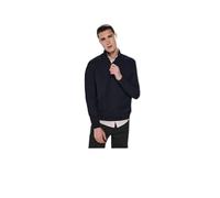 SPRINGFIELD Men's 1408819 Zip-up Jumper, Black Standard, XL
