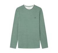 SPRINGFIELD Men's 3ba Camiseta Microraya Doble Undershirt, Green Grey, M