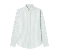 SPRINGFIELD Men's Camisa Cotton Slub Listas Perchero Shirt, Sky Blue, M