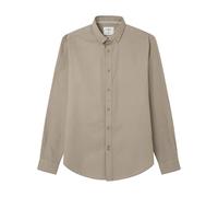 SPRINGFIELD Men's Camisa Dobby Ligera Shirt, Medium Taupe, XL