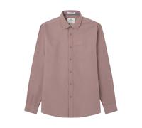 Springfield Men's Camisa Oxford piece dye ls Formal Shirt, Marrón Azucar Moreno,
