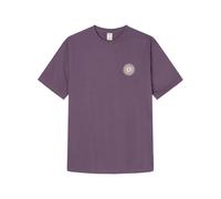 SPRINGFIELD Men's Camiseta Reconsider Estampada Con Brillo Undershirt, Purple/Lilac, L