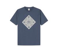 SPRINGFIELD Men's Camiseta Short Sleeve T-Shirt, Azul Medio,