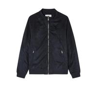 Springfield Men's Chaquetas Faux Suede Jacket, Navy, L