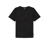 SPRINGFIELD Men's 248426 Basic Cotton Lycra t-Shirt, Black Standard, M