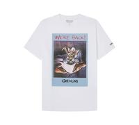 SPRINGFIELD Men's Gremlins T-Shirt, White, M