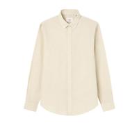 SPRINGFIELD Men's Linen Basic European Flax Shirt, Standard Beige, L