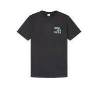 SPRINGFIELD Men's Reconsider Short Sleeve T-Shirt with Biker Print On Chest and Back, Black, XS