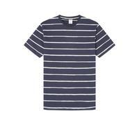 SPRINGFIELD Men's Reconsider Ss Basic Striped T-Shirt, Dark_Blue, M
