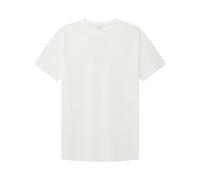 SPRINGFIELD Men's Reconsider Striped Piquet Oxford S/S T-Shirt, Ivory, M