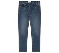 SPRINGFIELD Men's Slim 5 Pockets Denim Light Weight 2 Slevedge Medium-Dark Wash Jeans, Blue, 22