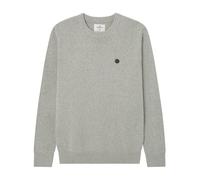 Springfield Men's Suéter Polo Sweater, Gris Claro/Plata, L