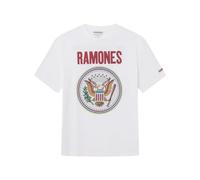 SPRINGFIELD Men's Camiseta Reconsider Licencias Los Ramones T-Shirt, Ivory, S