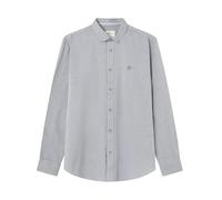 SPRINGFIELD Men's Camisa Estructura Garment Diyed Shirt, Navy Blue, XL