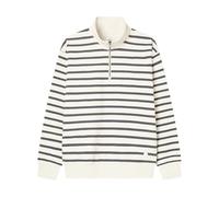 SPRINGFIELD sweatshirt white l, White Print, L