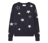 SPRINGFIELD Women's 1338687 Lurex Star Sweater, Navy, S
