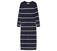 SPRINGFIELD Women's 1338695 midi Jersey-Knit Dress with Buttons and Cuffs, Navy, L