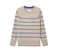 SPRINGFIELD Women's 1338701 Contrasting Round Neck Sweater, Brown Mole, S