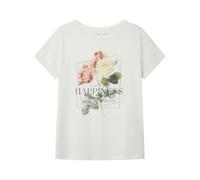 SPRINGFIELD Women's 1388340 Floral Graphic T-Shirt, Caramel Crunch, M