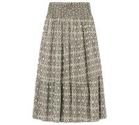 SPRINGFIELD Women's 3.fq.Falda Midi Lurex Skirt, Khaki CRIS, 8