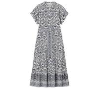 SPRINGFIELD Women's 3.fq. Vestido Midi Camisero Print Casual Dress, Teal, 10