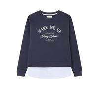 SPRINGFIELD Women's 3.t.a.Sudadera Wake Me Faldon Sweatshirt, Navy, L