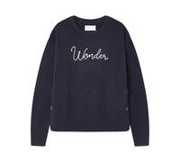 SPRINGFIELD Women's 4.Gym.ap. Sweater Boho Botonato Jersei, Navy, M