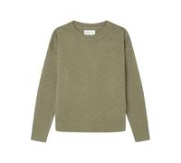 SPRINGFIELD Women's 5.ap.t. Sweater Cotton Estructura Jersei, Clear Khaki, XS