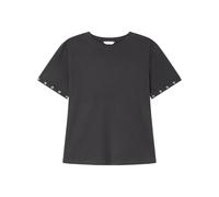 SPRINGFIELD Women's 5t.b.Camiseta Tachas Eyelet Undershirt, Black Standard, L