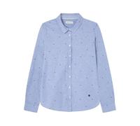 SPRINGFIELD Women's 6798401 Semi-Fitted Oxford Shirt, Print Blue, 34