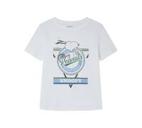 SPRINGFIELD Women's 7.Gym.a. Camiseta LIC Snoopy Club.pe Undershirt, Standard White, M