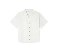 SPRINGFIELD Women's 7.Gym.Camisa Lino Polera Botones Shirt, Brown Óxido, 8