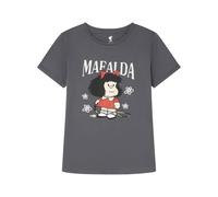SPRINGFIELD Women's 7.t.a.LIC Camiseta Mafalda Comba Undershirt, Charcoal Grey, S
